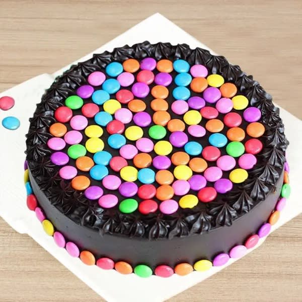 M&M RAINBOW PIÑATA CAKE - HOMEMADE EASY RECIPE - YouTube
