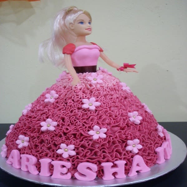 Fairy Barbie Cake - Decorated Cake by Larisse Espinueva - CakesDecor