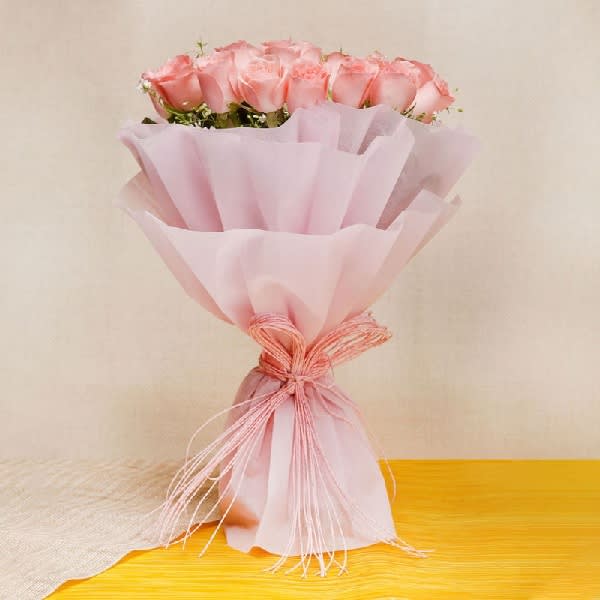 Sending beautiful lilies n roses bouquet with ferrero rocher chocolate box  to Pune, Same Day Delivery - PuneOnlineFlorists