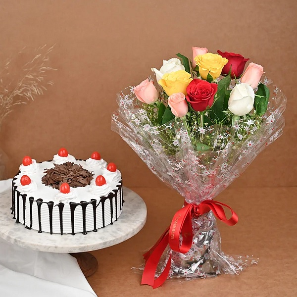 Order Birthday Flowers And Cake online free delivery in 3 hours Flowera