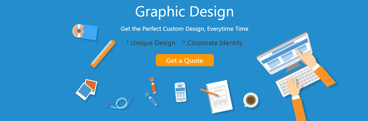 Graphic design slider insignia