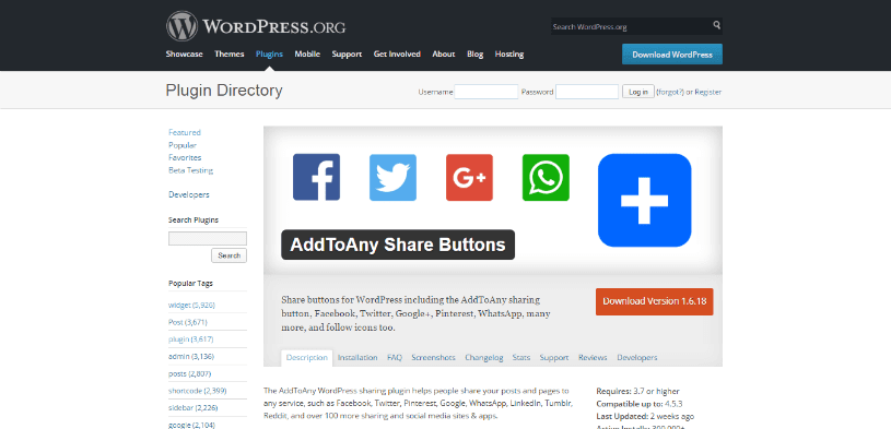 AddToAny Share Buttons