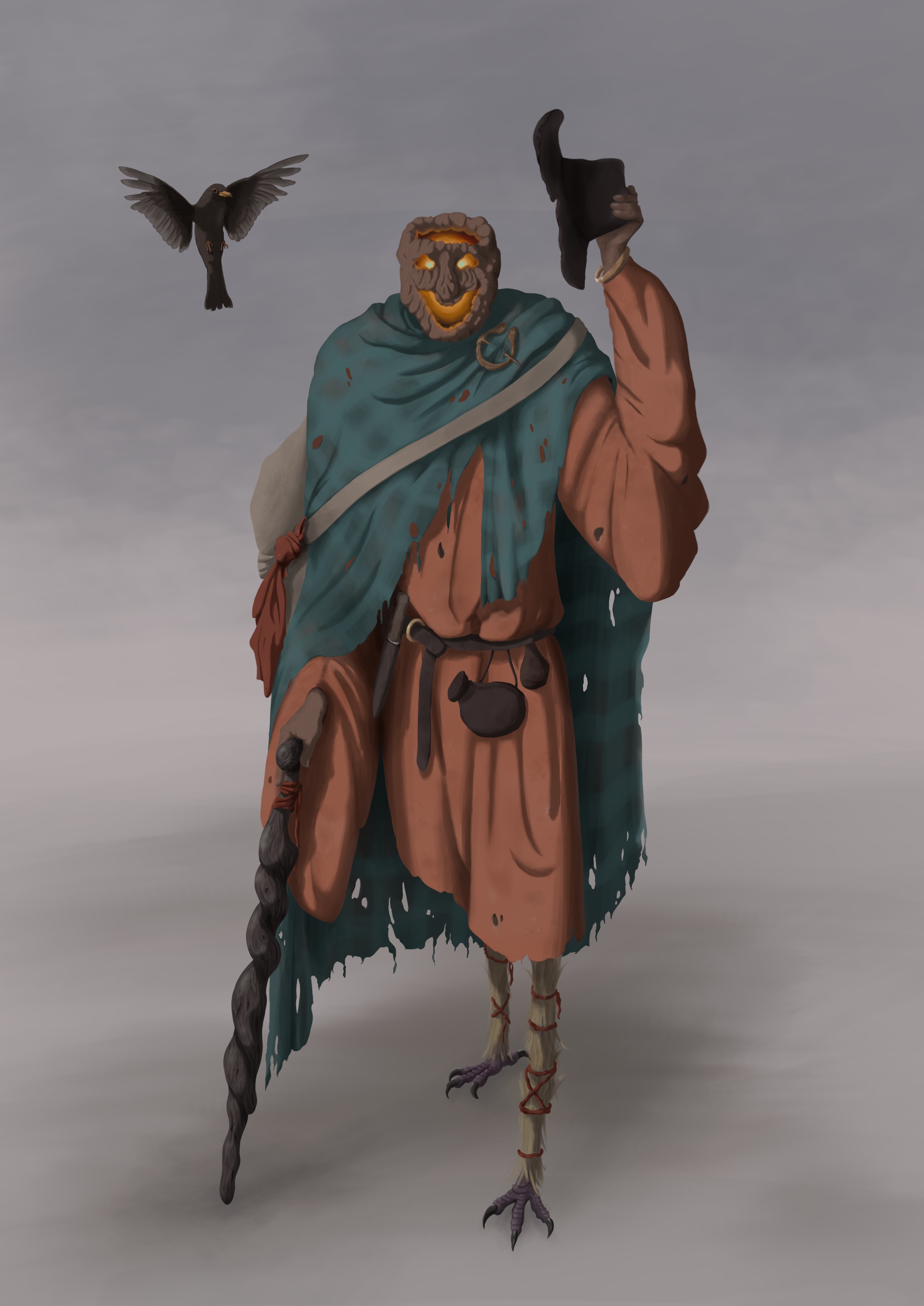 Lonàn the Scarecrow concept art
