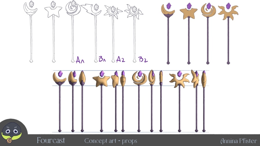 Concept art staff
