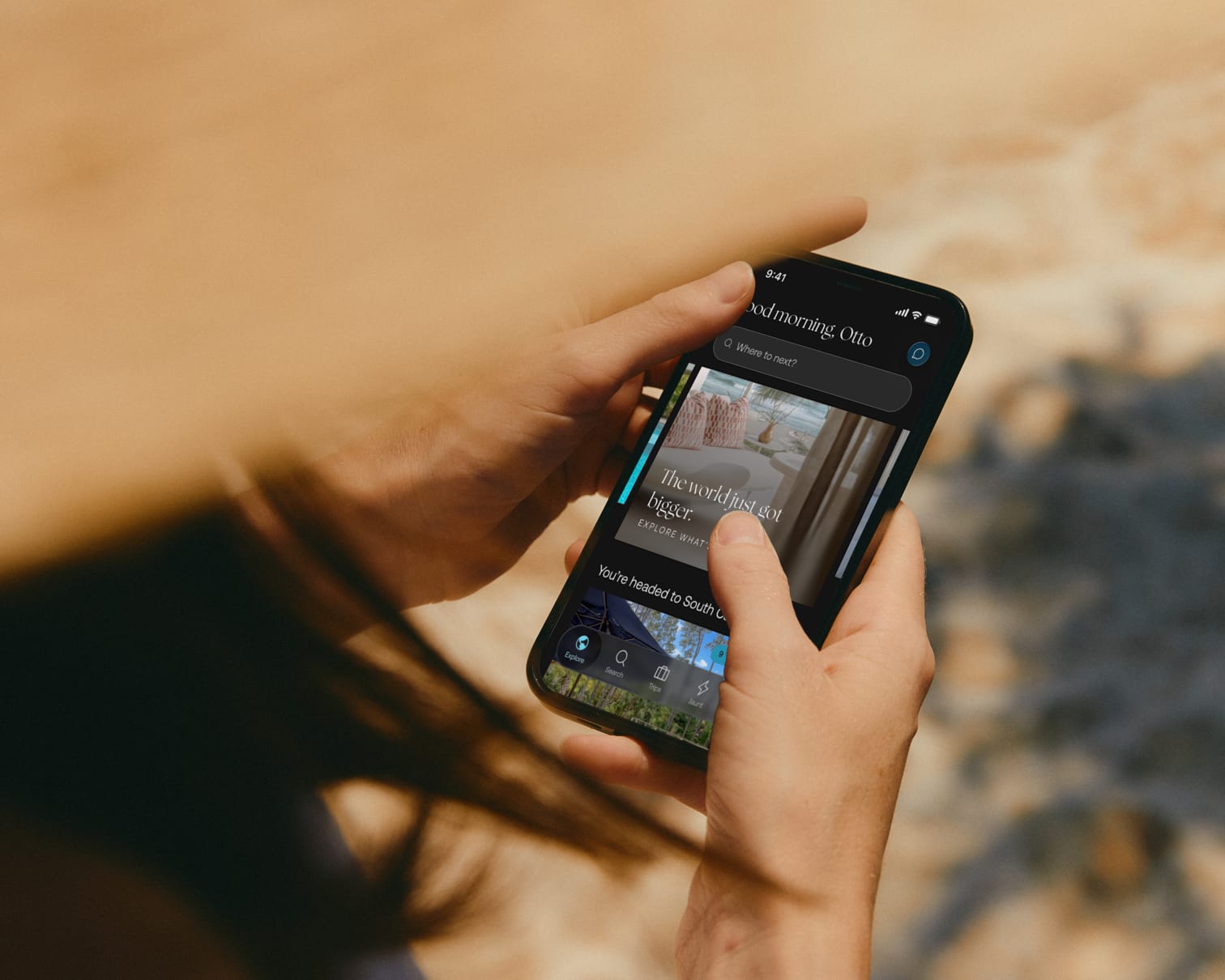 Your next trip starts in the app.