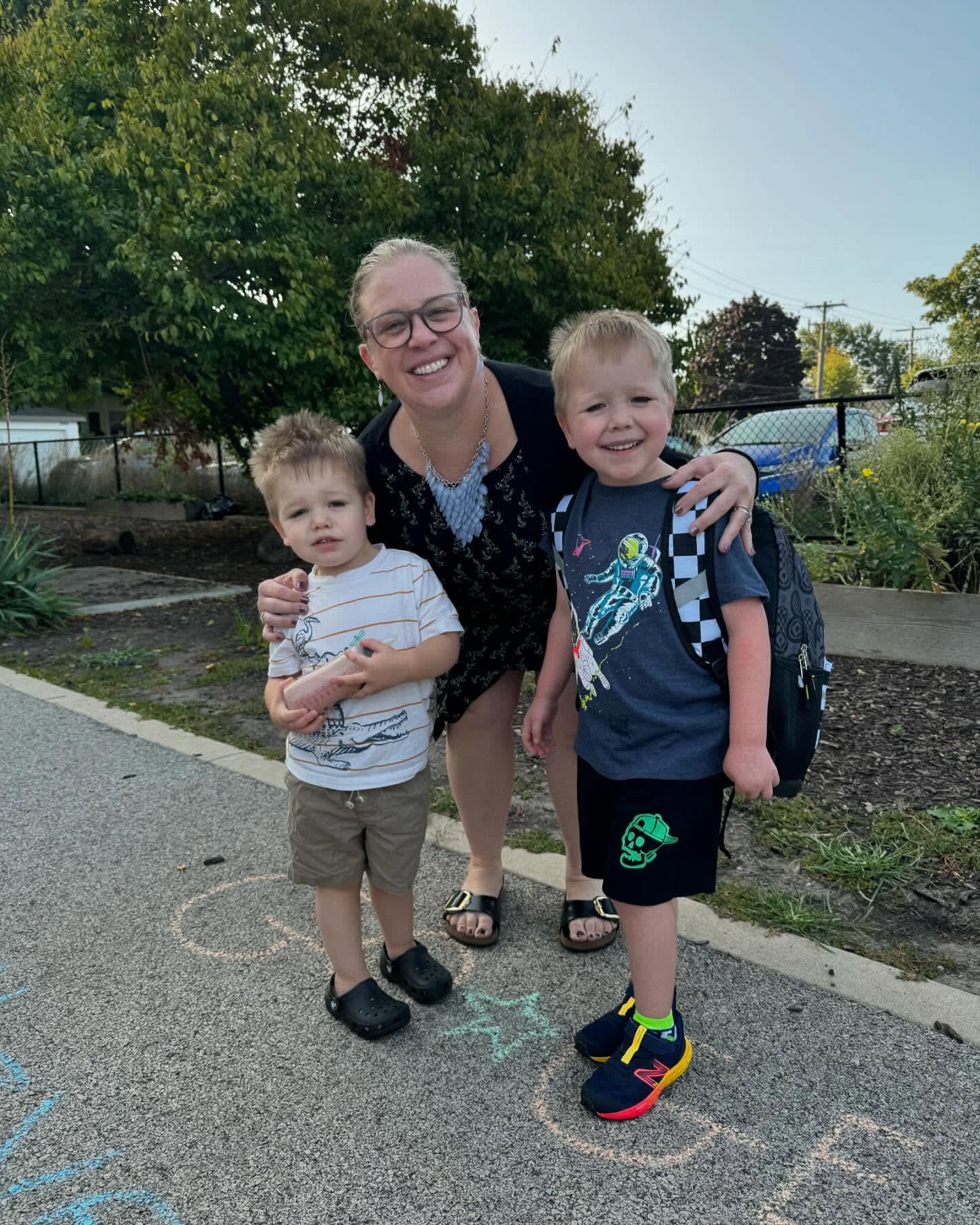 First day of Kindergarten! ❤️