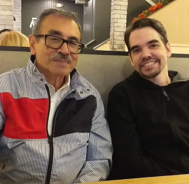 Hanging with the OG Peruvian Idol.
