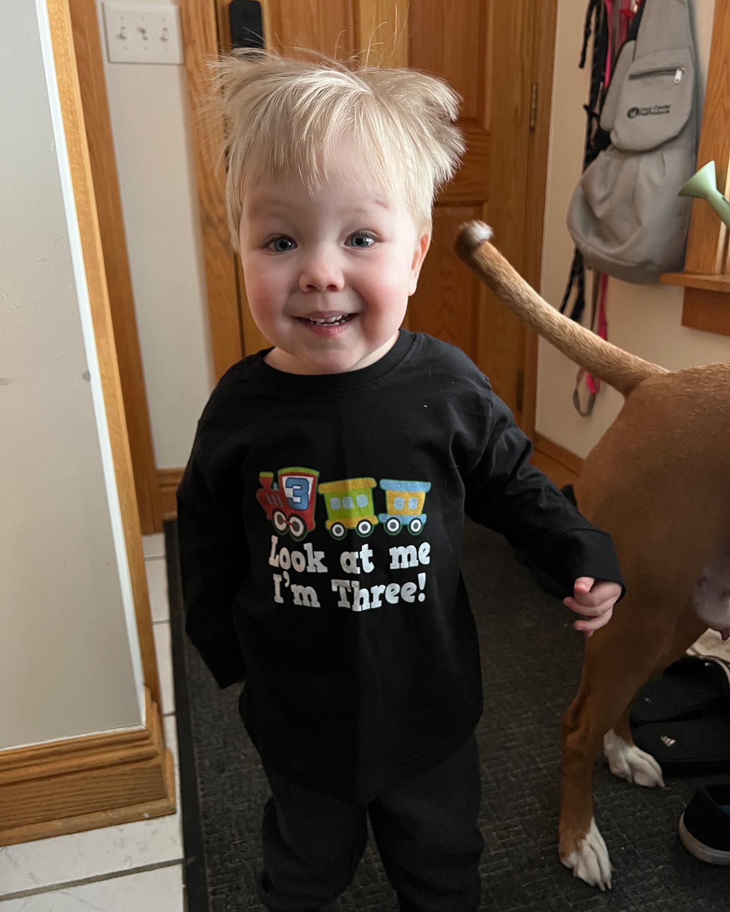 Happy 3rd birthday to my little guy. ❤️