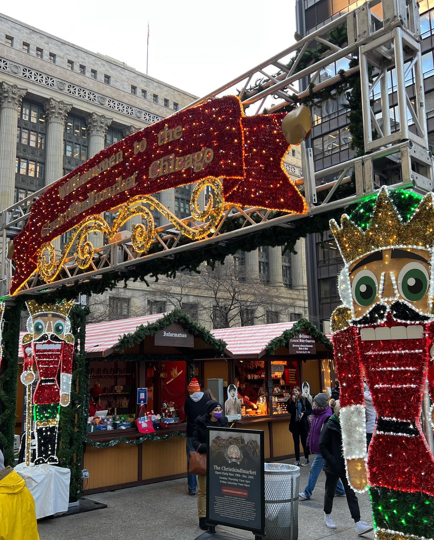 Fun day doing holiday stuff downtown!