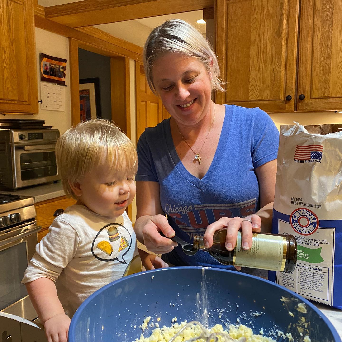 Making Halloween cookies!
