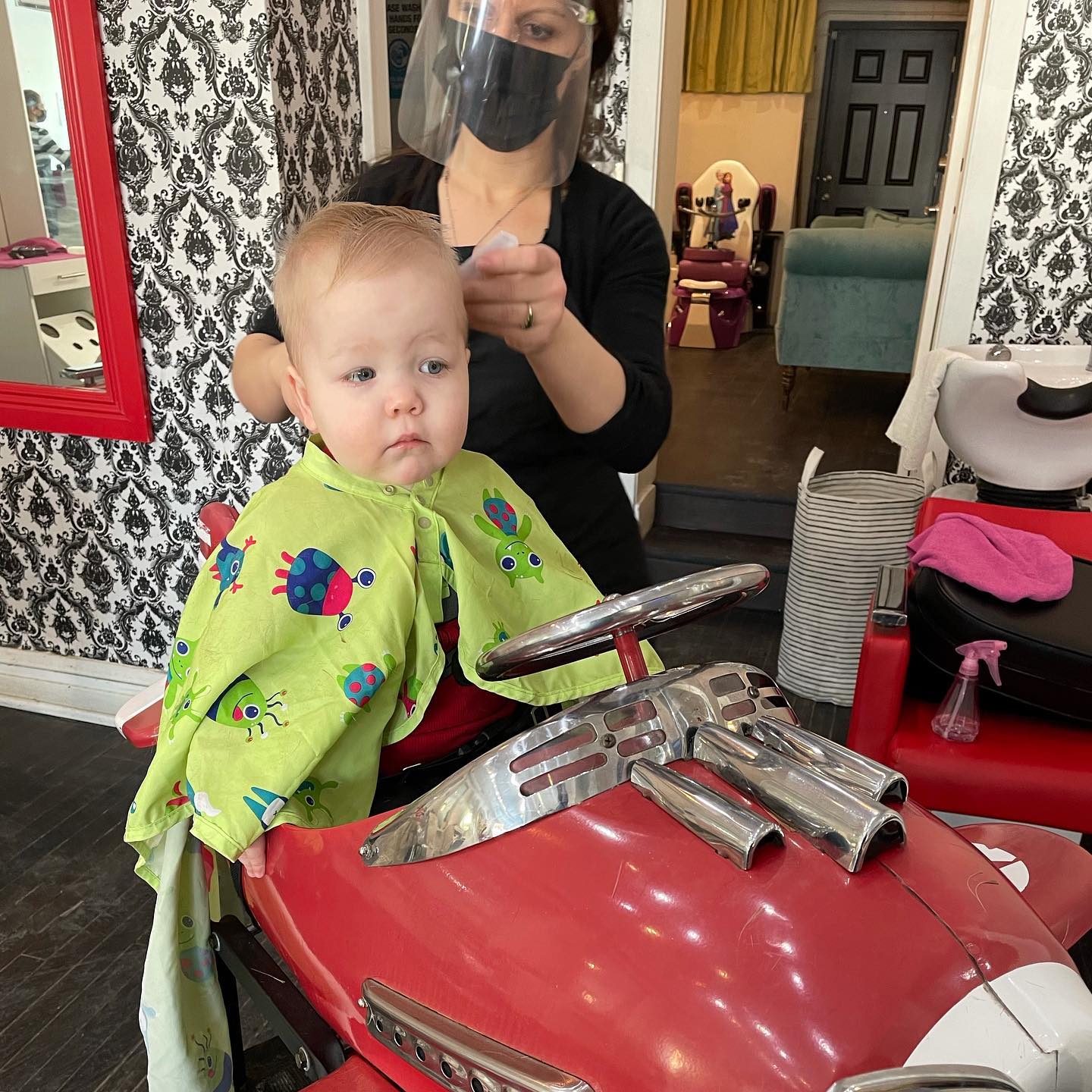 More haircut pics