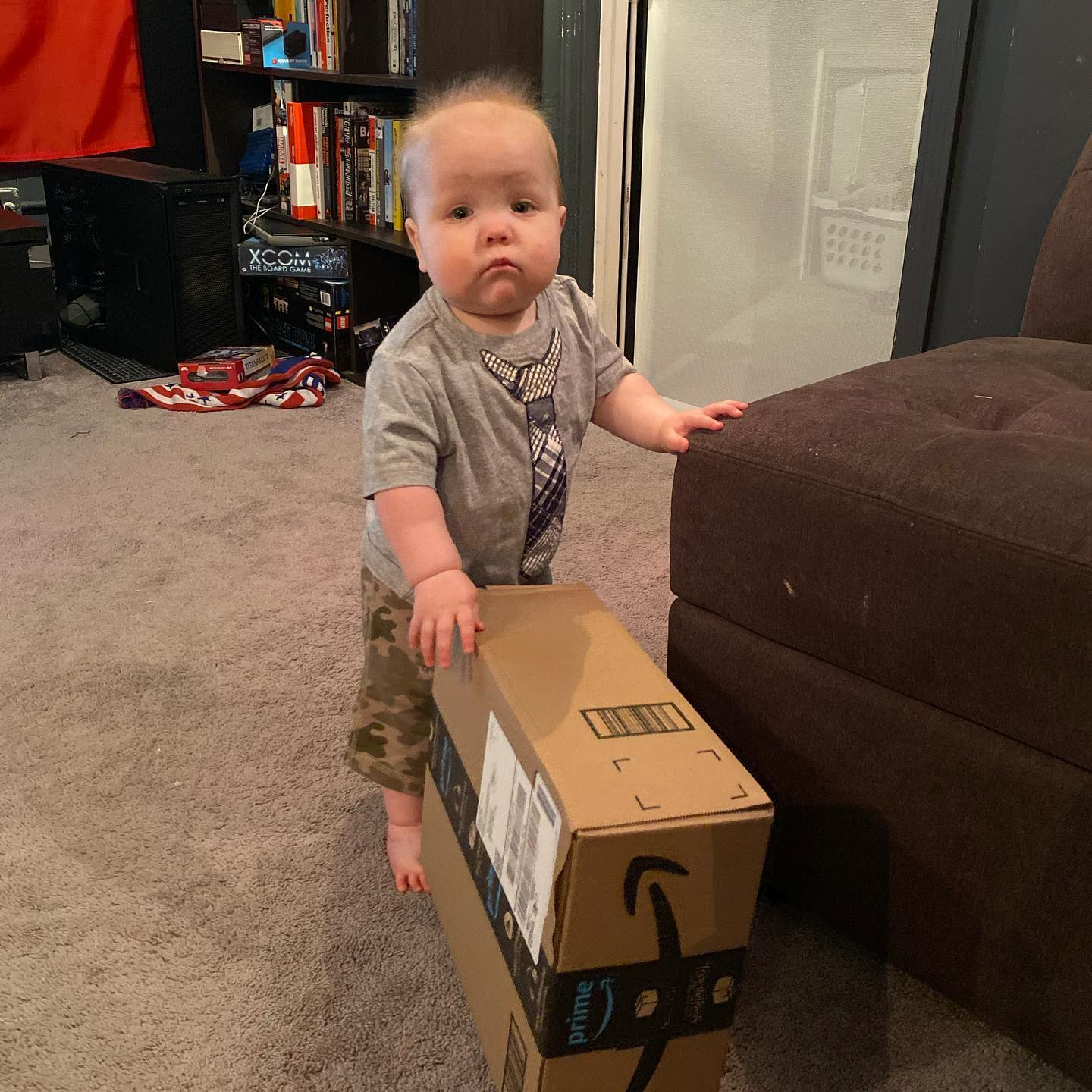 Busy day at the baby office