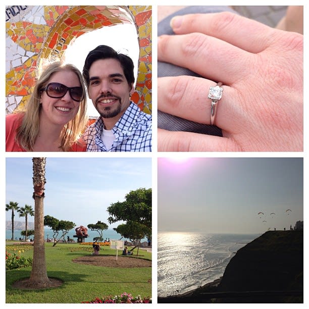 She said yes!