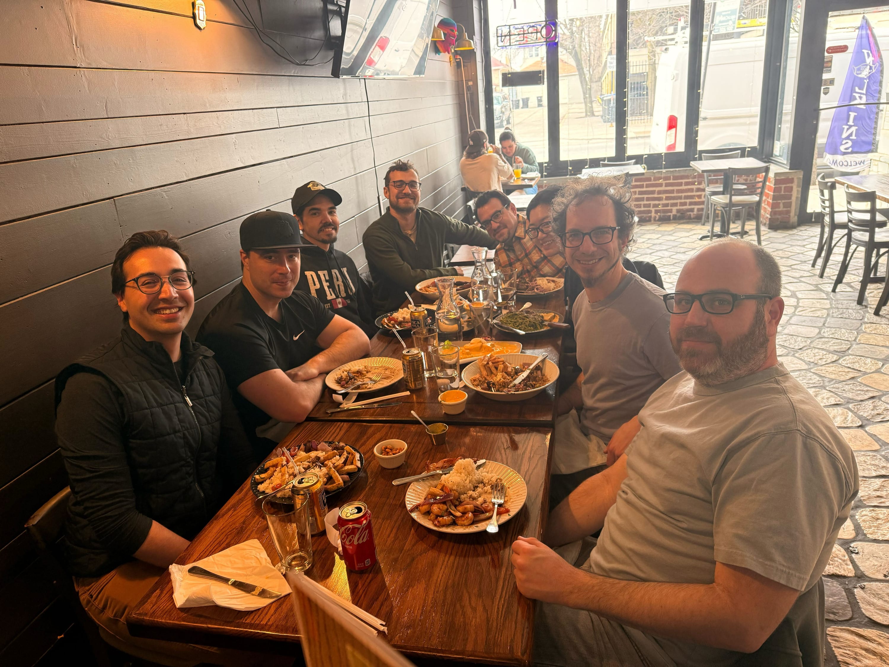 Lunch with the TQ Chicago crew at Avenida Peru! 🇵🇪