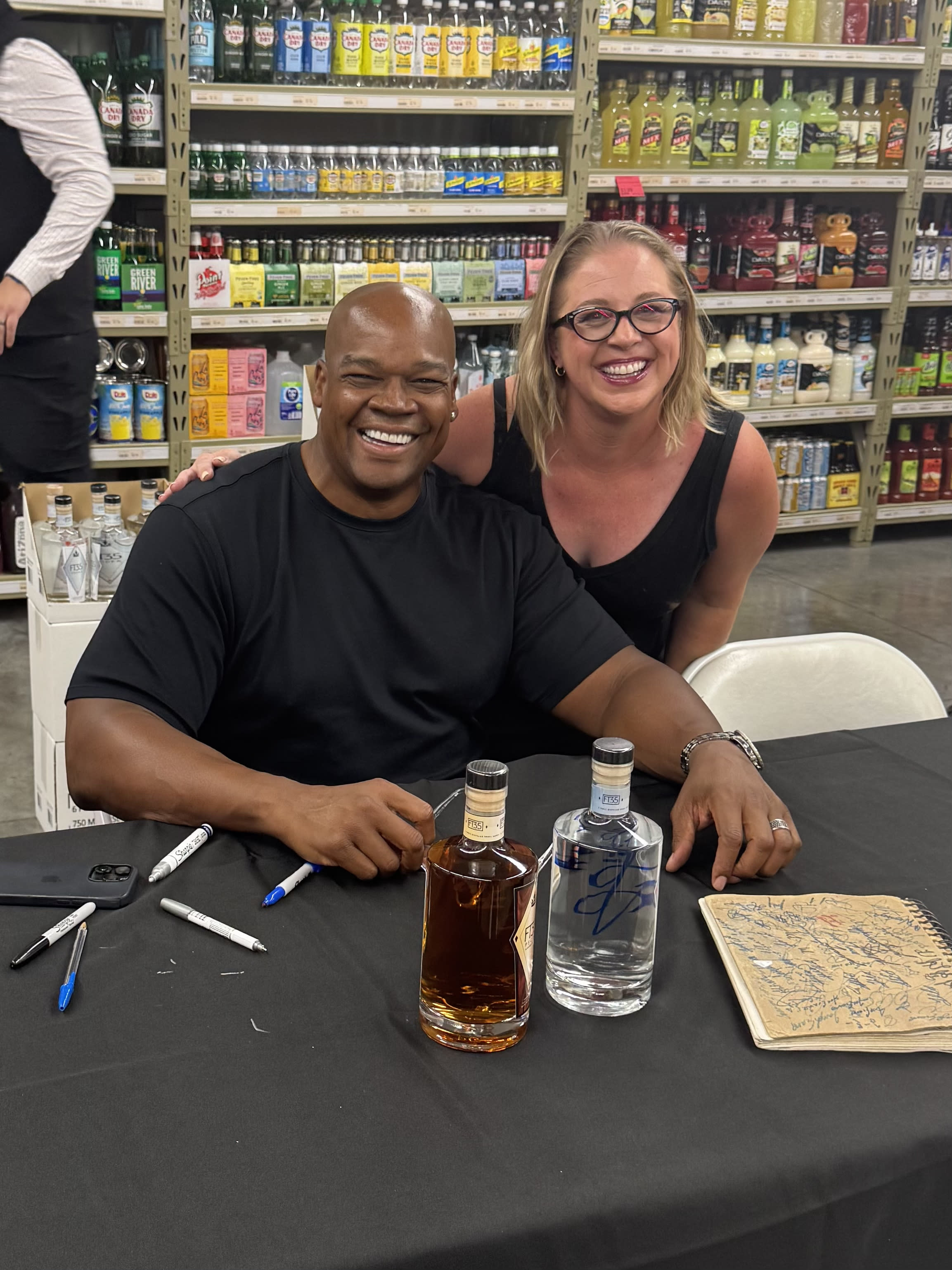 Allie met Frank Thomas