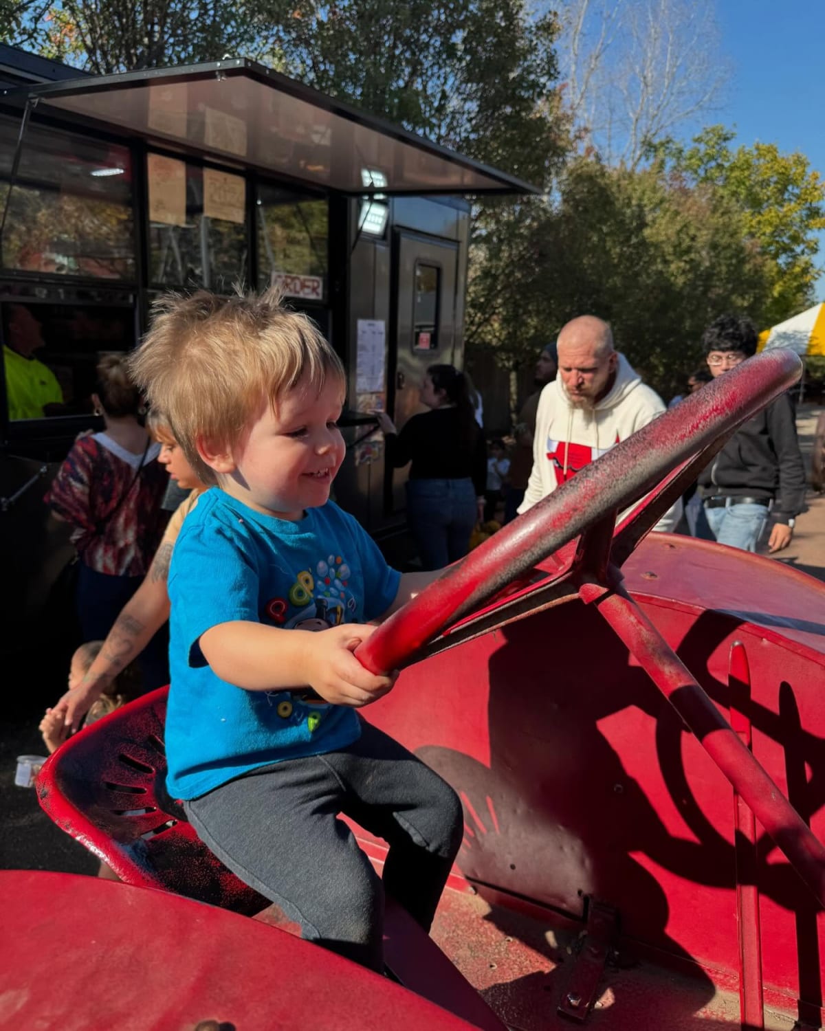 Took the boys to a pumpkin farm. ❤️