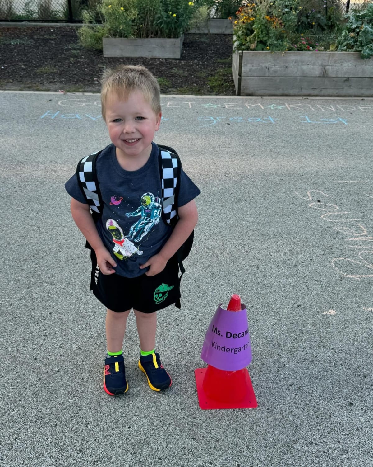 First day of Kindergarten! ❤️