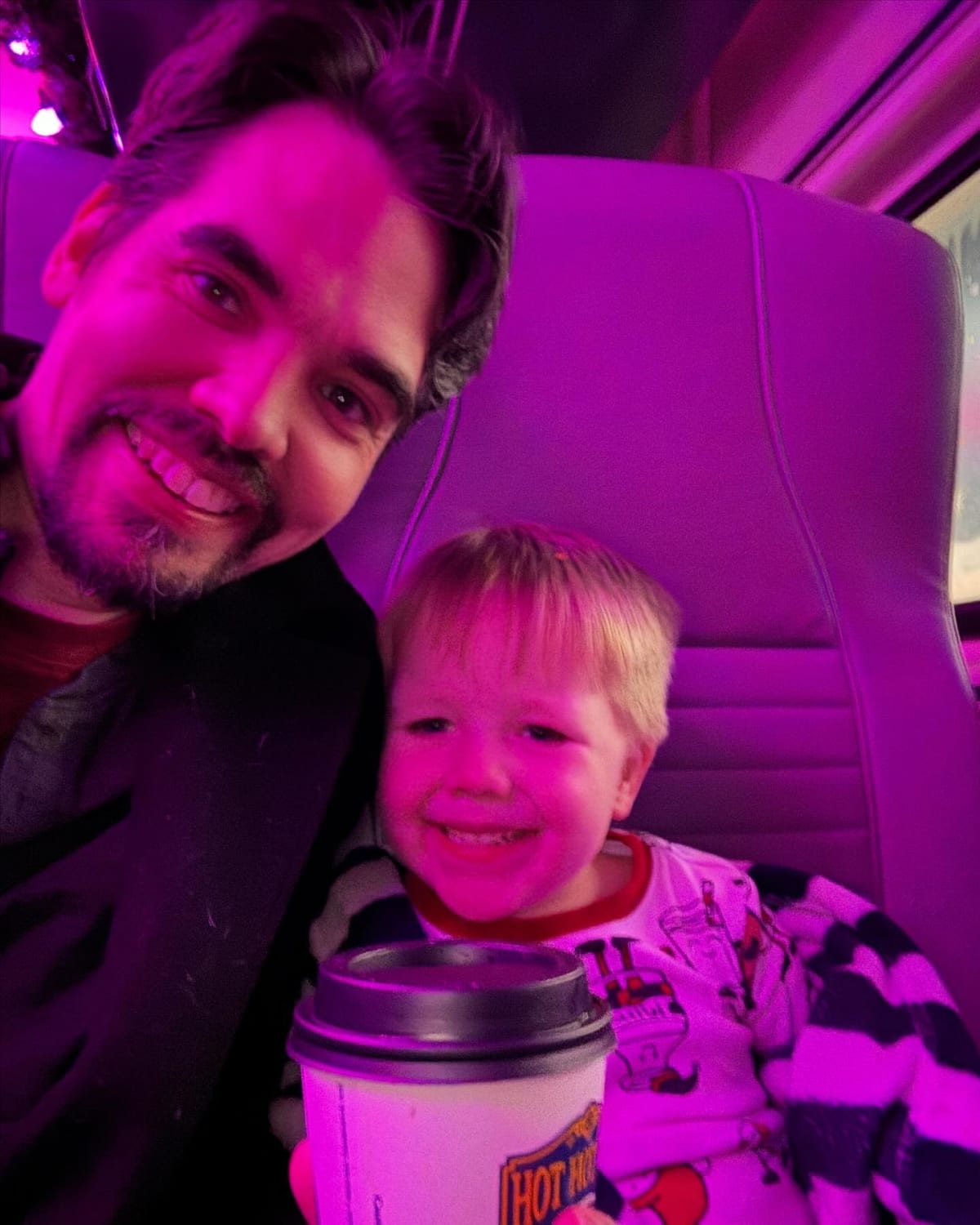 Ryan's dream came true. 🎅🏼🚂