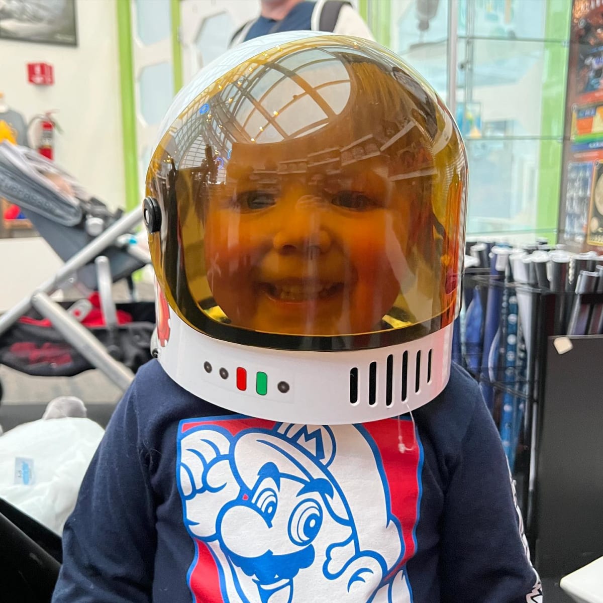 Took the boys to the planetarium today. 🚀