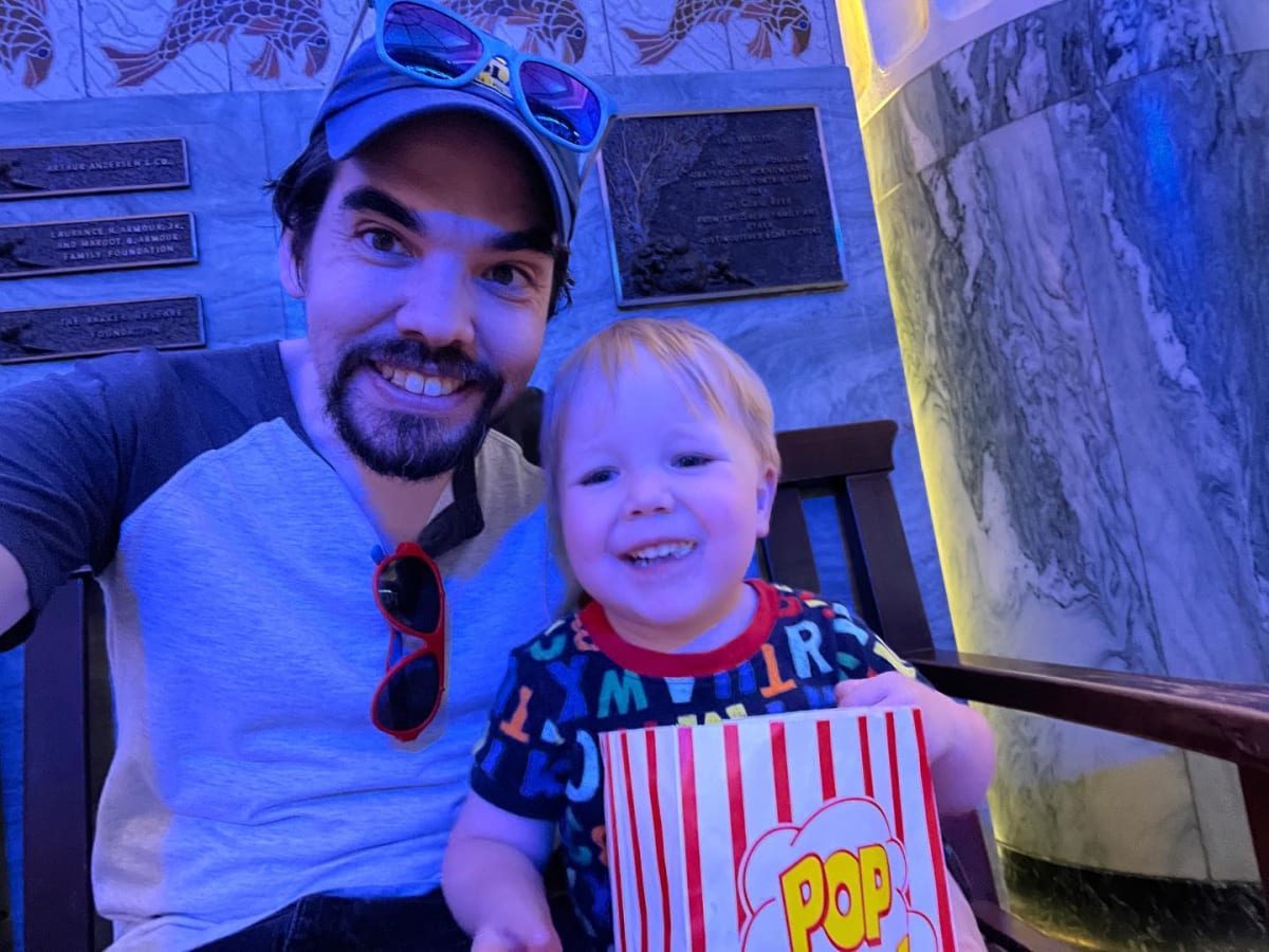 Fun time at the aquarium today!