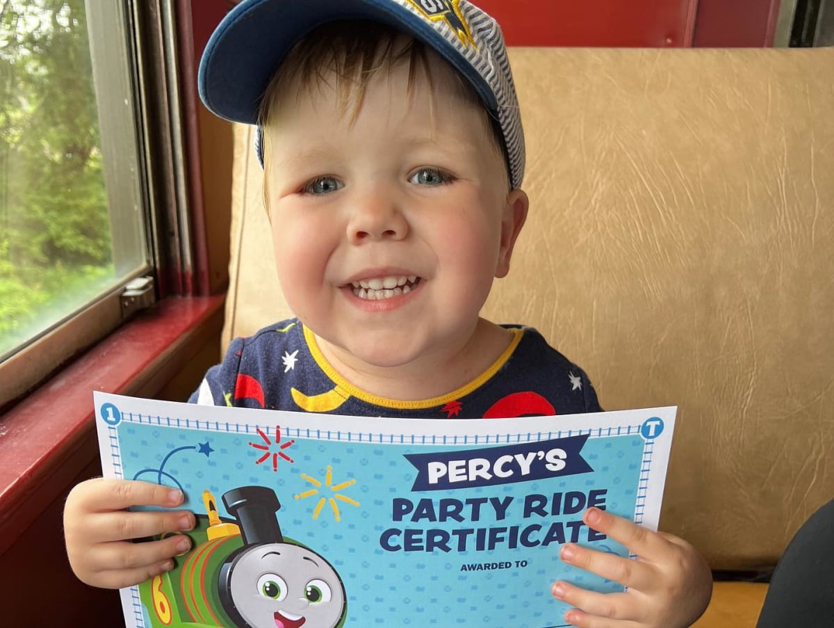 A fun day was had at a Day Out with Thomas!
