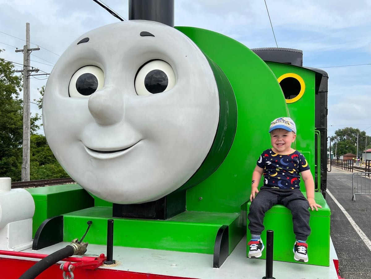 A fun day was had at a Day Out with Thomas!