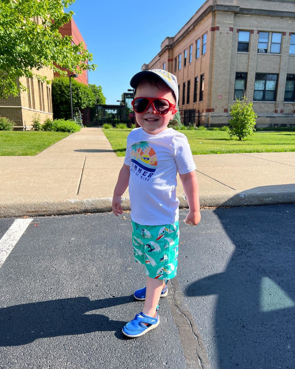 How'd I end up with such a cool kid?