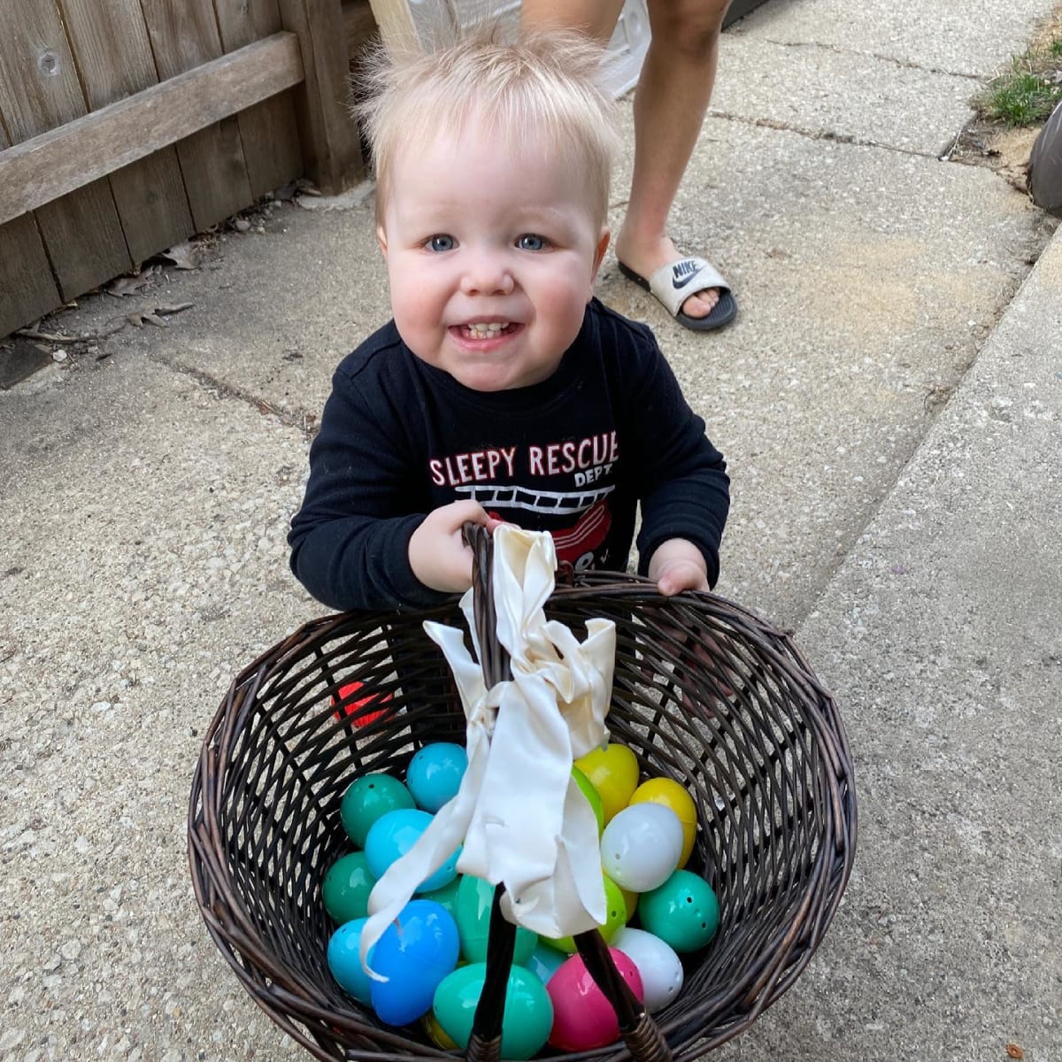Someone found all the eggs!