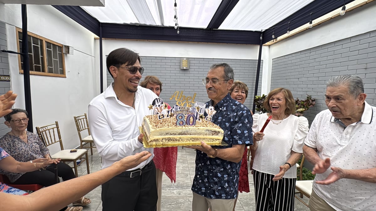 In January I visited my dad in Peru to celebrate his 80th birthday! ♥️🇵🇪