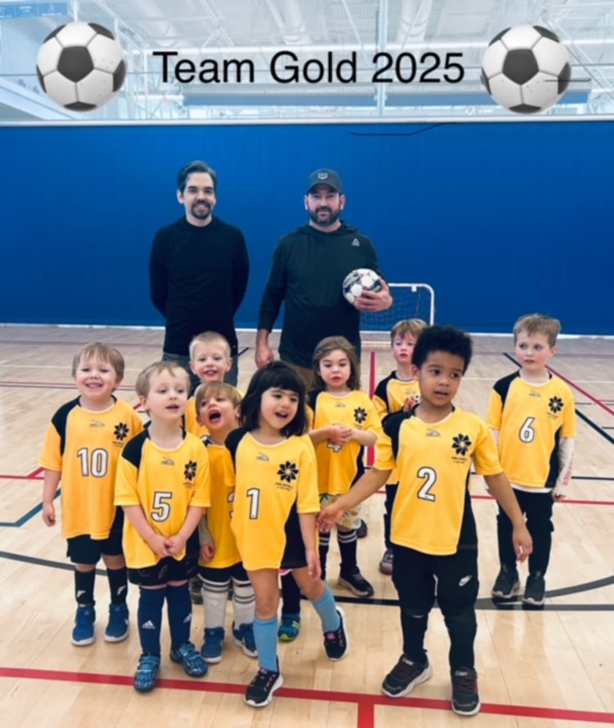 I volunteered to be an assistant coach for Ryan’s soccer team. Maybe saw one pass the entire season. 😅