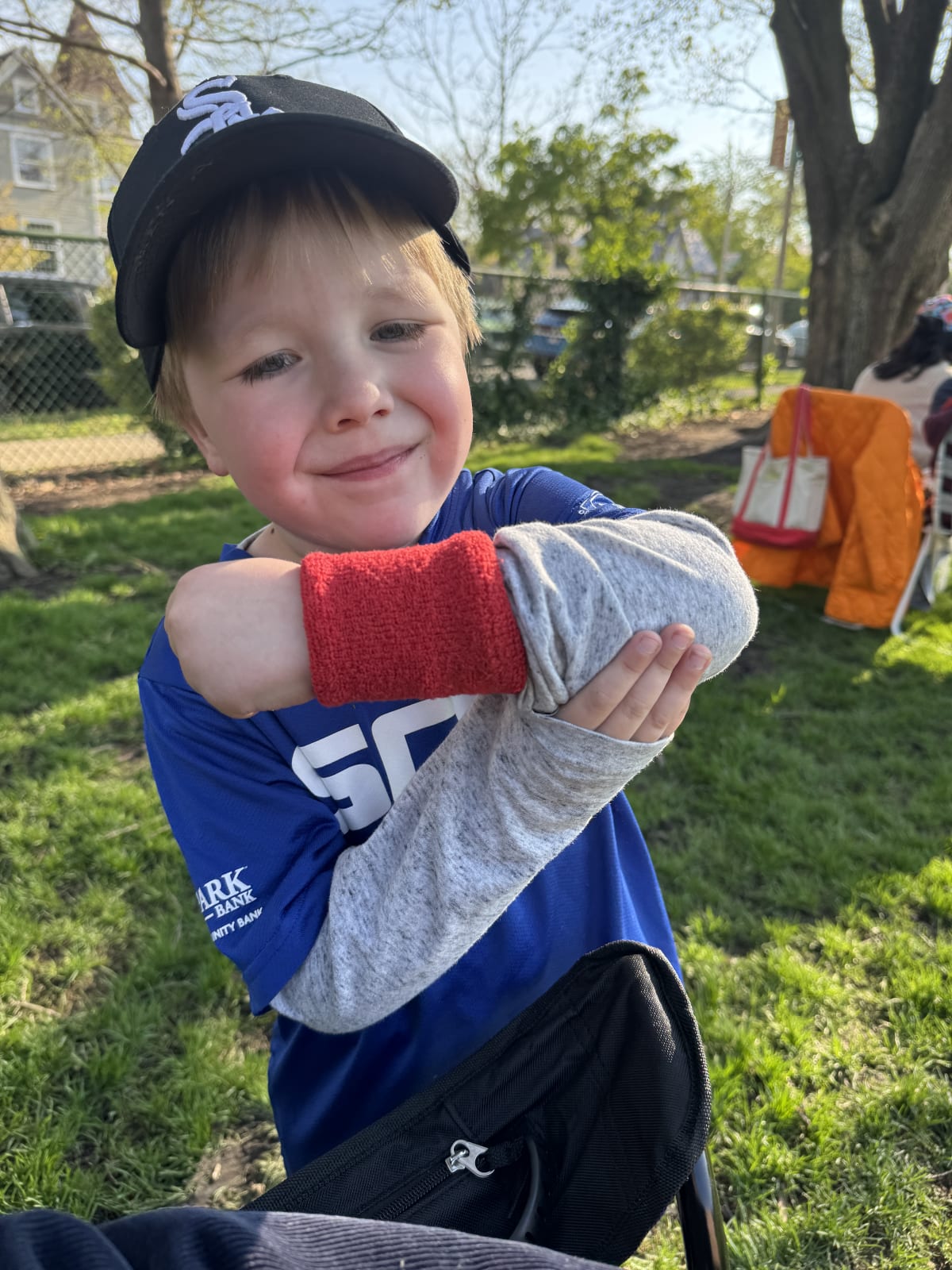 Ryan had a great first season of tee ball! Two game balls and chosen as team captain for a game. Everyone (except the opposing teams) loved his Sonic baserunning pose.
