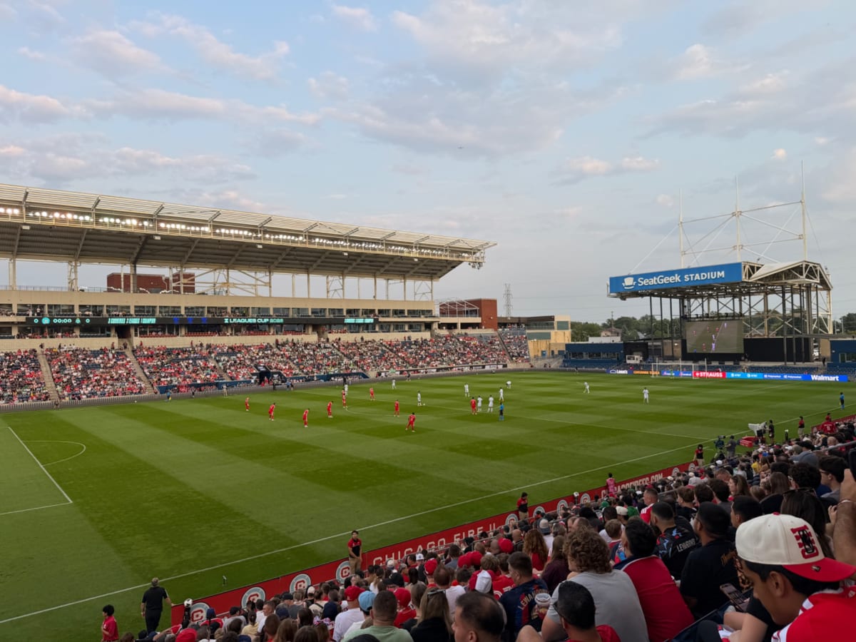 Took the boys to their first Chicago Fire game, a thrilling 3-1 comeback win!