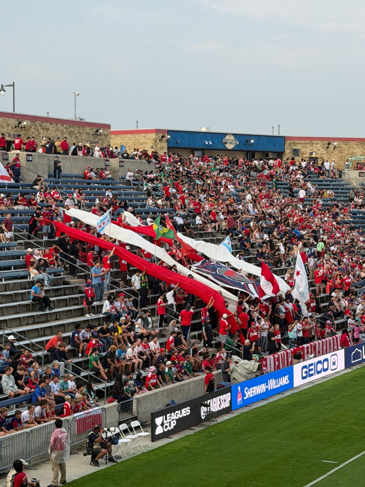 Took the boys to their first Chicago Fire game, a thrilling 3-1 comeback win!
