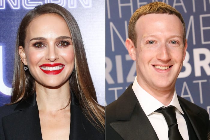 マーク・ザッカーバーグとナタリー・ポートマン マーク・ザッカーバーグとナタリー・ポートマン