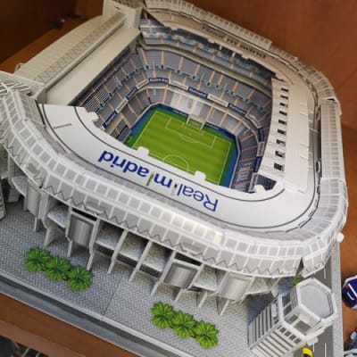 Puzzle 3D Estadio Santiago Bernabéu Real Madrid - Kilumio