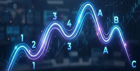 Prévia do painel Ondas de Elliott: Padrões Interativos