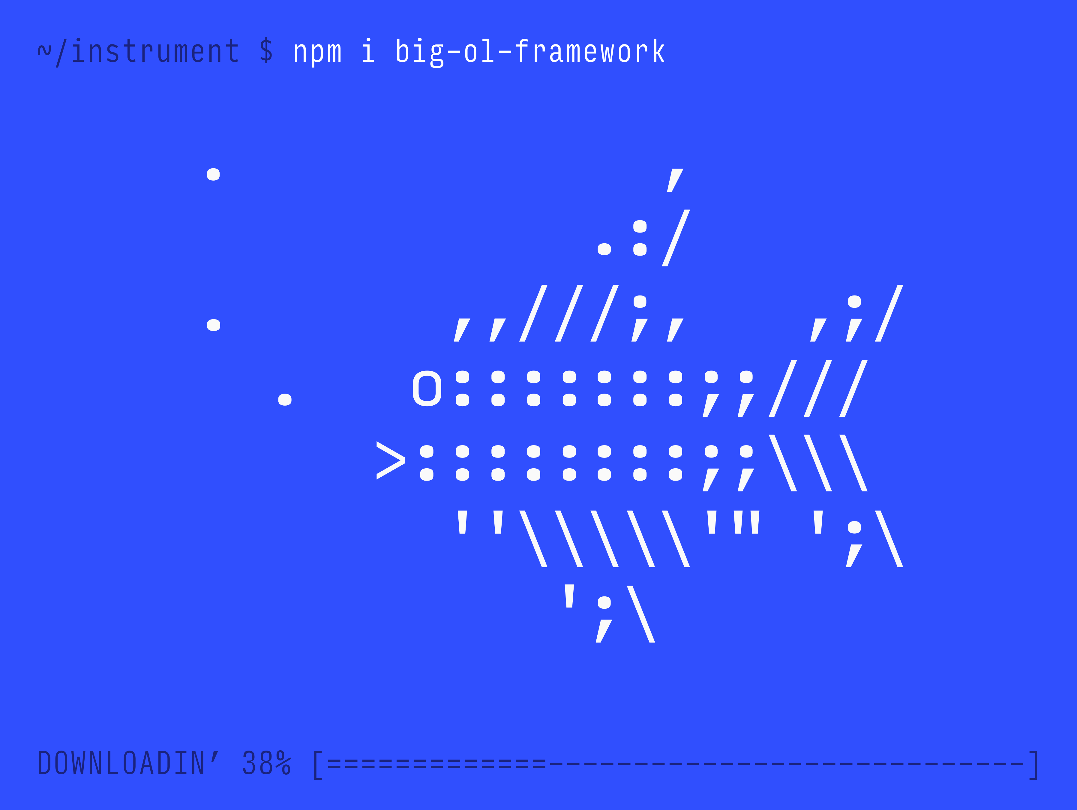 A terminal command outputs an ascii image of a fish.