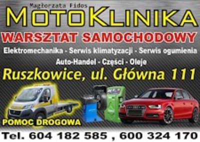  Mechanika pojazdowa P.P.U.H. MOTO KLINIKA MAŁGORZATA FIDOS