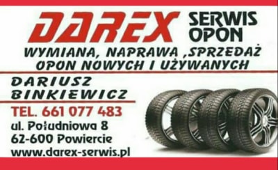 DAREX SERWIS OPON DARIUSZ BINKIEWICZ