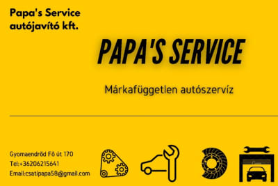 Papa's Service Autójavító Kft.