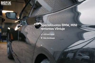 UAB refix Specializuotas BMW autoservisas