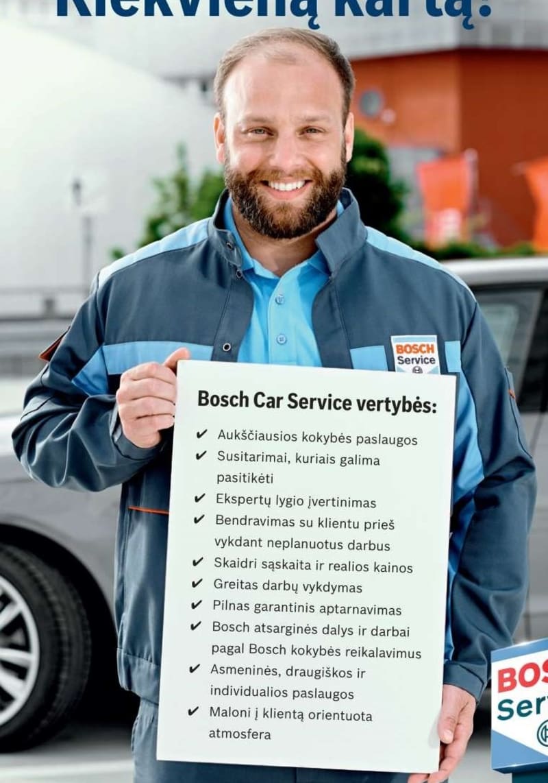 Bosch Car Service AUTOAKSTĖ (Taikos)
