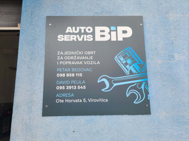 AUTOSERVIS BIP, Vl. Petar Begovac  i David Peula