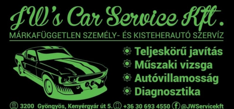 JW's Car Service kft.