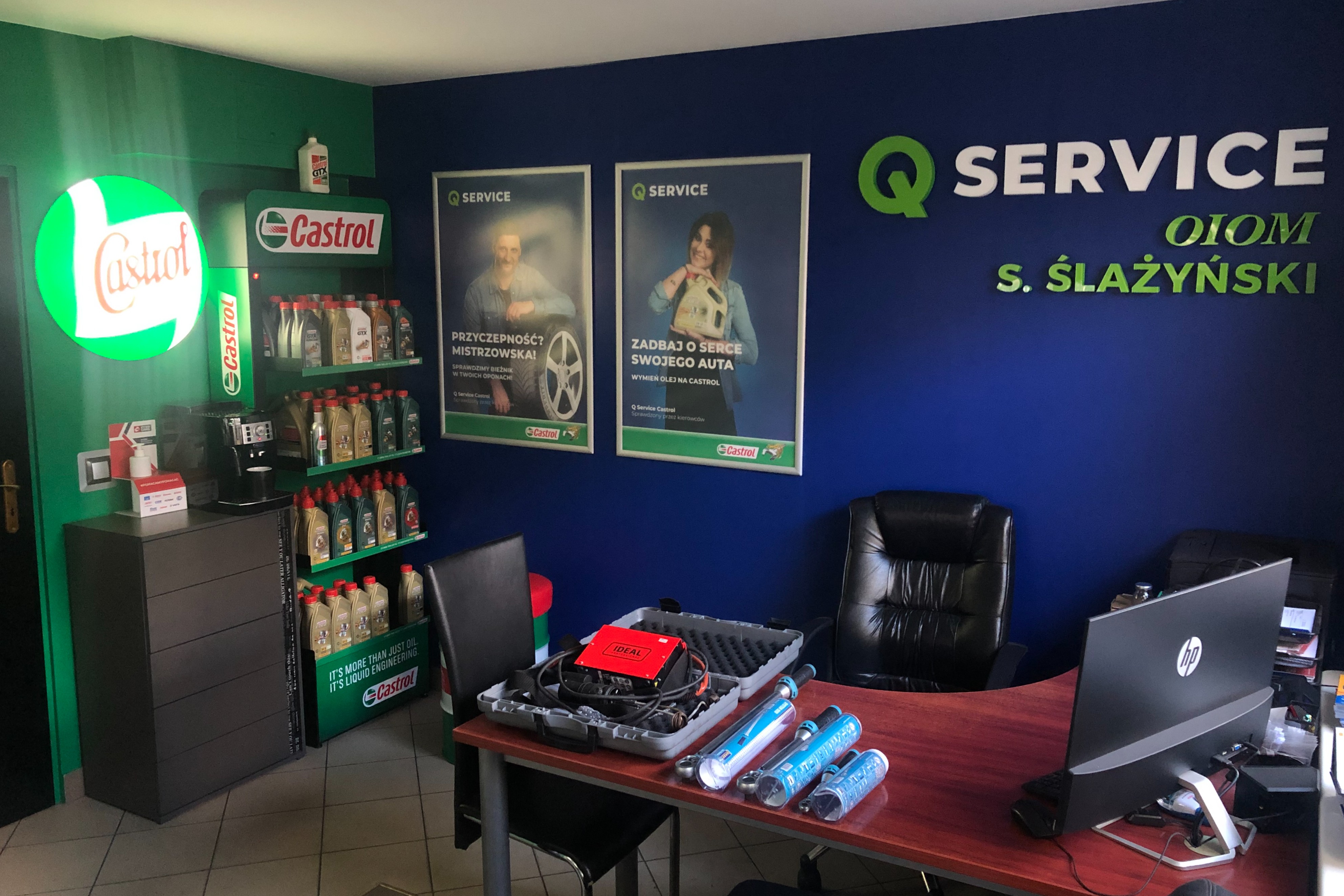 Q SERVICE CASTROL 