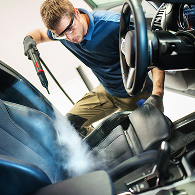 Car upholstery cleaning 