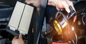 Výmena motorového oleja a olejového filtra image