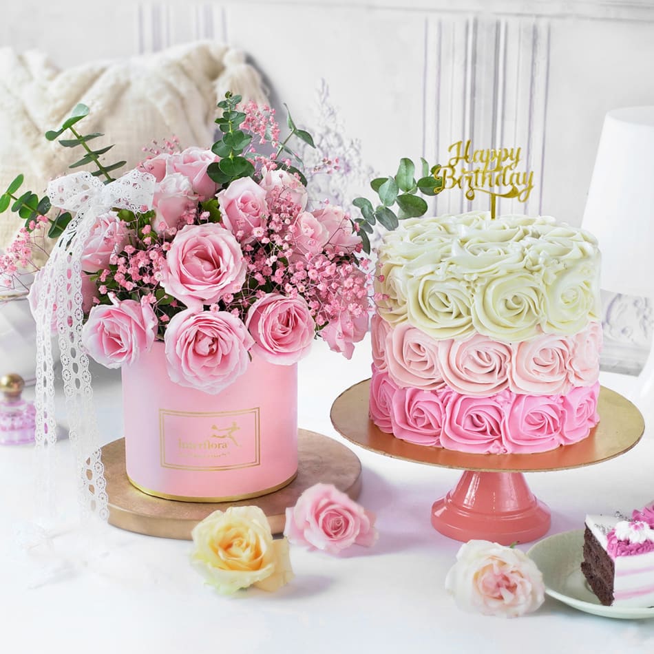 A Rosy Birthday Order Flowers