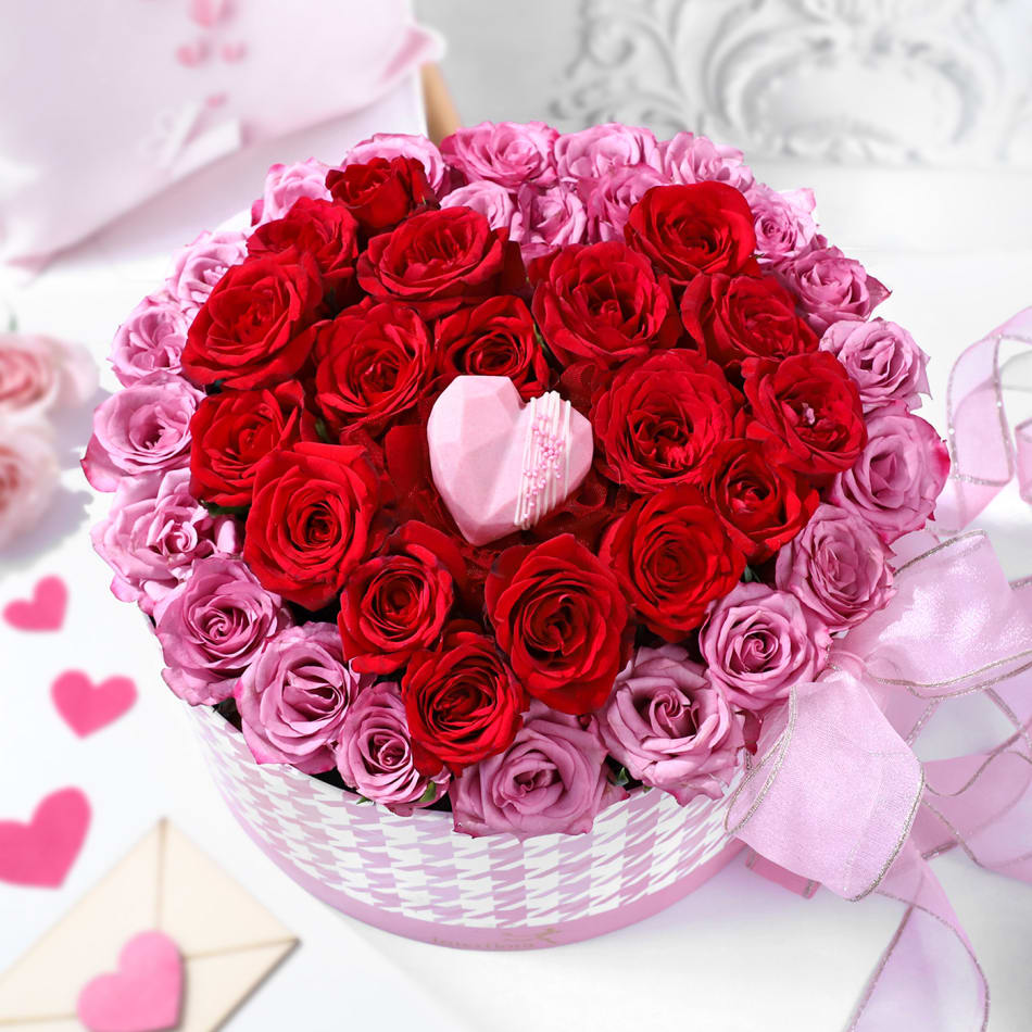 I Heart You: Order Anniversary Flowers Online | Interflora India