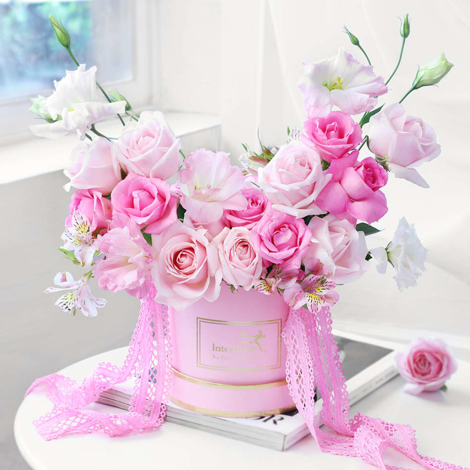 Love Me Pink: Order Flowers Online | Interflora India